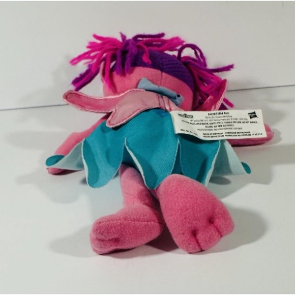 Abby Cadabby Pink Fairy 9” Sesame Street 2013 Plush Stuffed Animal Toy Hasbro - Picture 7 of 9
